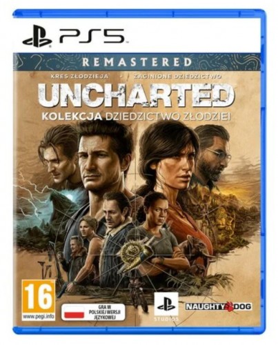 Promocja na Uncharted_ Kolekcja Dziedzictwo Złodziei pudełko PS5