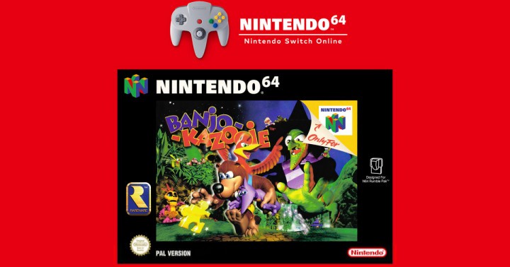 Banjo-Kazooie w Nintendo Switch Online