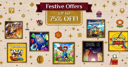 Wyprzedaż Festive Offers w Nintendo eShop