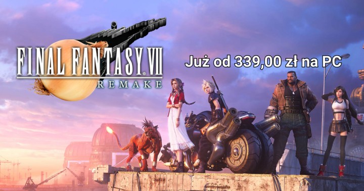 Promocja na Final Fantasy VII Remake na PC