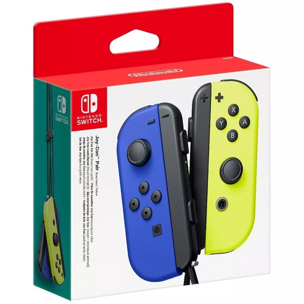 Promocja na Kontrolery Joy-Con w kolorze BlueNeon Yellow