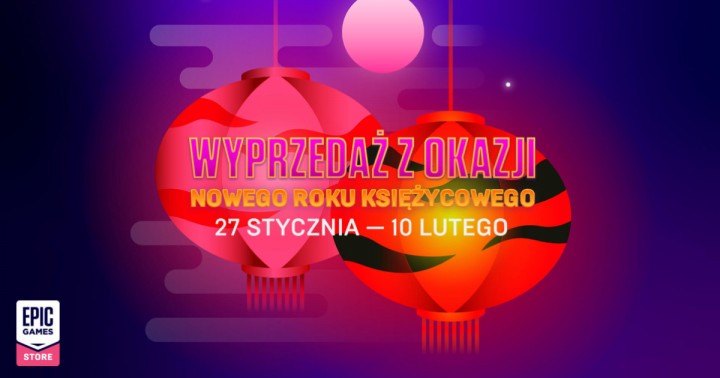 Wyprzedaż z okazji Nowego Roku Księżycowego w Epic Games Store