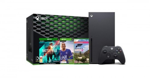 Promocja na Xbox Series X + Forza Horizon 5 + FIFA 22 + Battlefield 2042