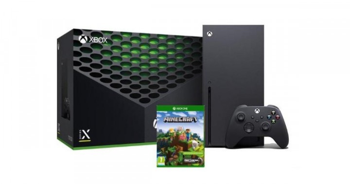 Promocja na Xbox Series X + Minecraft Starter Pack