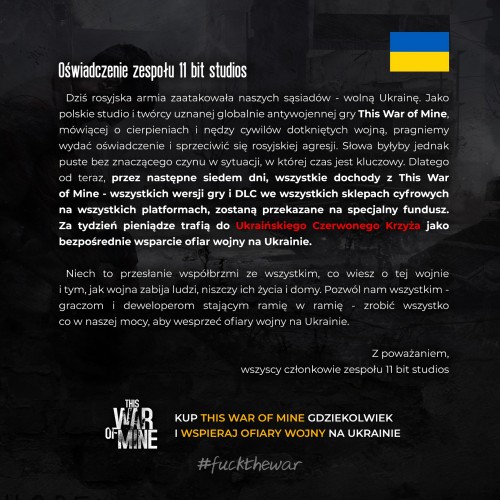 Oświadczenie 11 bit studios