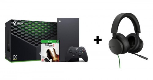 Xbox Series X + Dying Light 2 + słuchawki Stereo Headset Przewodowy