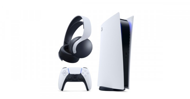 Konsola SONY PlayStation 5 Digital + Słuchawki Pulse 3D