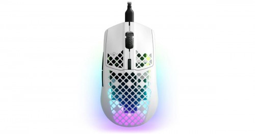 Promocja na Mysz SteelSeries Aerox 3 Snow
