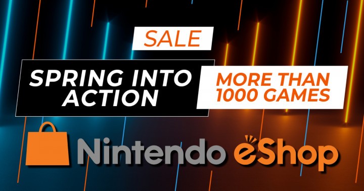 Wyprzedaż Spring Into Action w Nintendo eShop