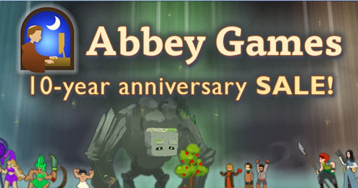 Abbey Games 10-year anniversary SALE