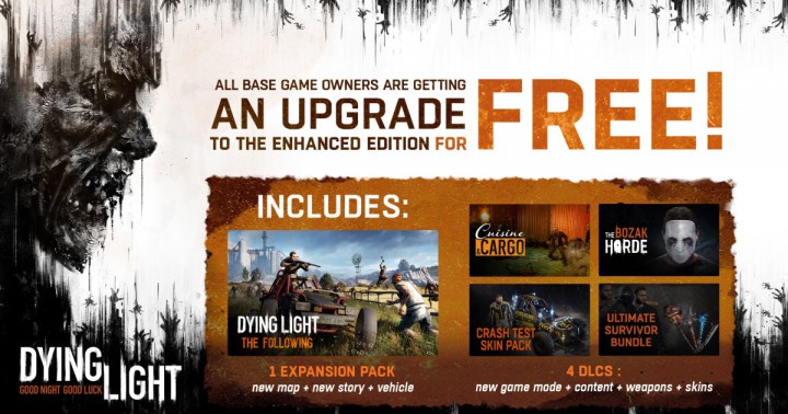 Dying Light The Following Enhanced Edition za darmo