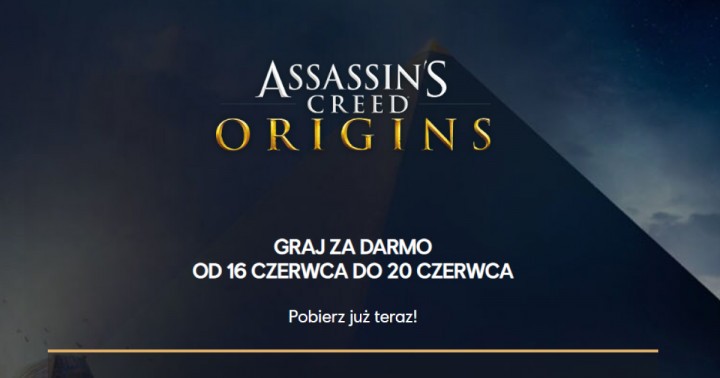 Assassin's Creed Origins darmowy weekend