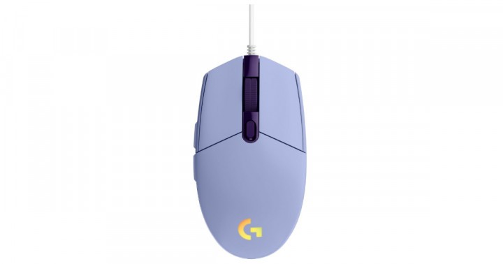 Promocja na Mysz Logitech G102 Lightsync fioletowa