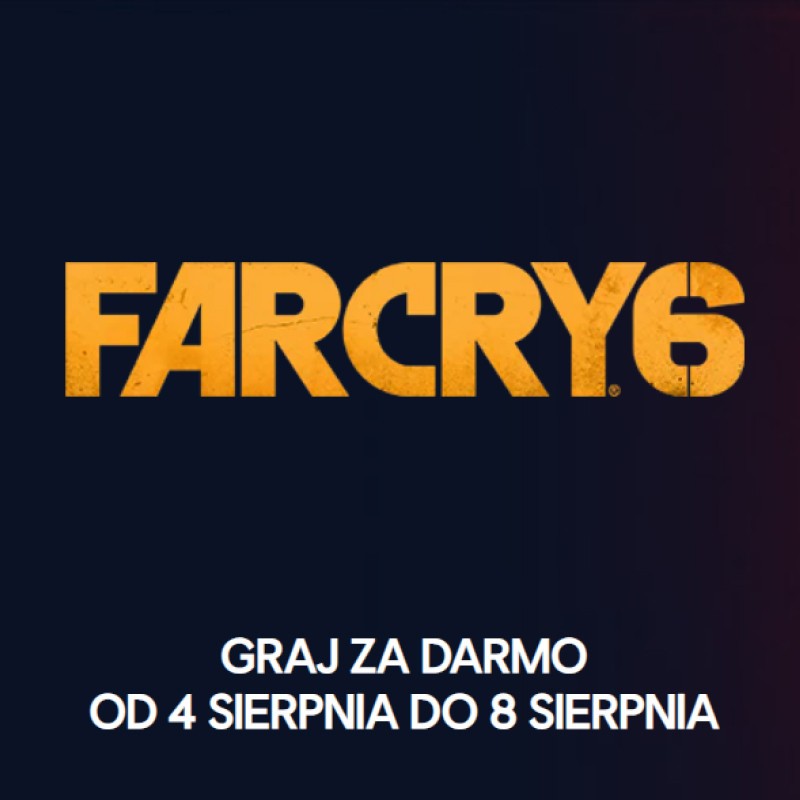 Far Cry6 za darmo