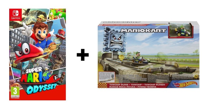 Promocja na Mario Odyssey + tor Hot Wheels