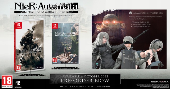 Promocja na NieR: Automata The End of YoRHa Edition