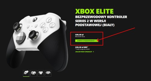 Promocja na Xbox Elite Series 2 - Core