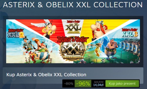 Promocja na Asterix & Obelix XXL Collection