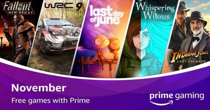 Amazon Prime Gaming Listopad 2022