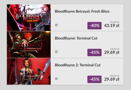 Promocja na BloodRayne_ Terminal Cut