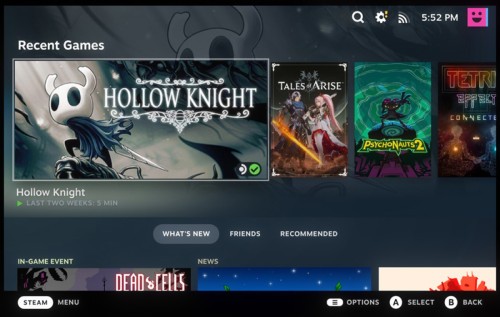 Aktualizacja Steam Big Picture