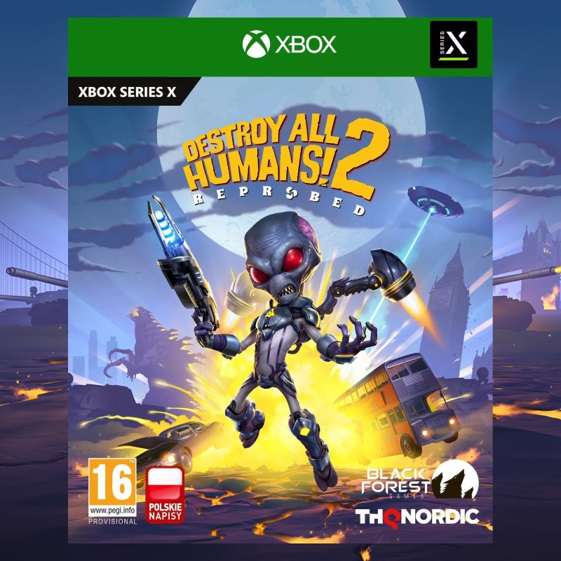 Promocja na Destroy All Humans 2 XSX