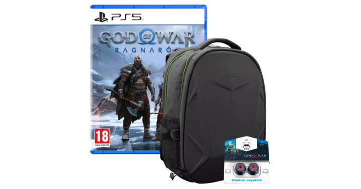 Promocja na God of War Ragnarok + plecak + nakładki