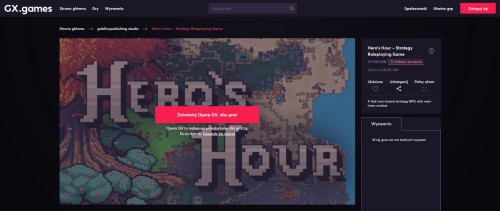 Hero's Hour za darmo