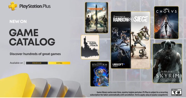 PlayStation Plus Extra i Premium na listopad 2022