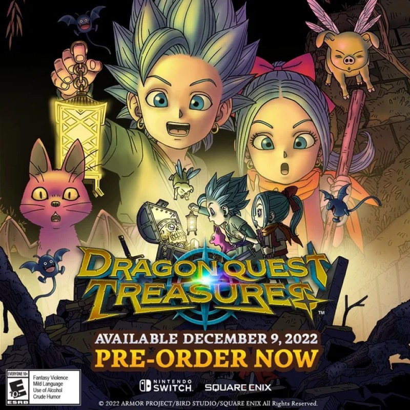 Premiera Dragon Quest Treasures