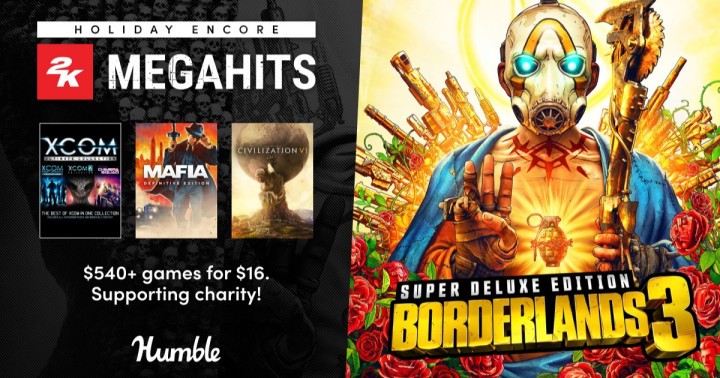 Humble 2K Megahits Holiday Encore Bundle