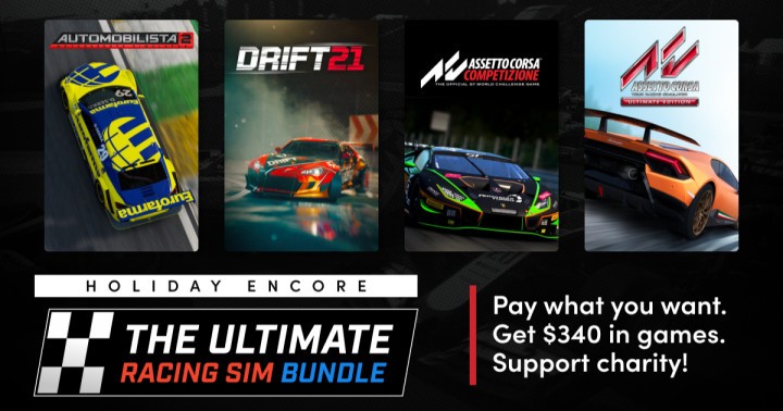 Humble The Ultimate Racing Sim Holiday Encore Bundle