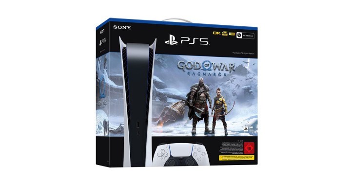 PS5- Digital Edition – God of War Ragnarök Bundle
