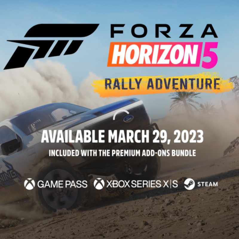 Premiera Forza Horizon 5 Rally Adventure
