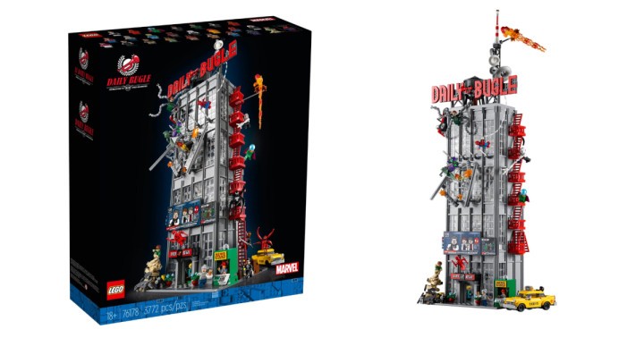Promocja na LEGO Marvel Daily Bugle