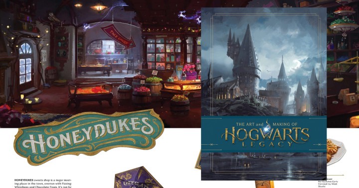 Promocja na The Art and Making of Hogwarts Legacy