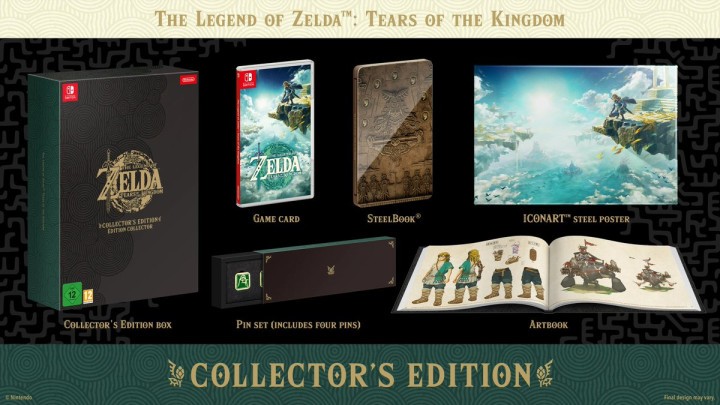 Pre-order The Legend of Zelda: Tears of the Kingdom Collector's Edition