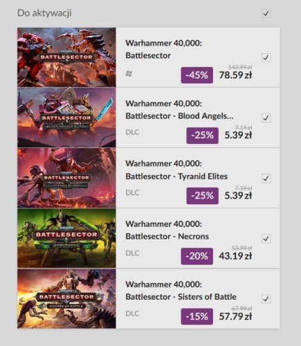 Promocja na Warhammer 40,000_ Battlesecto