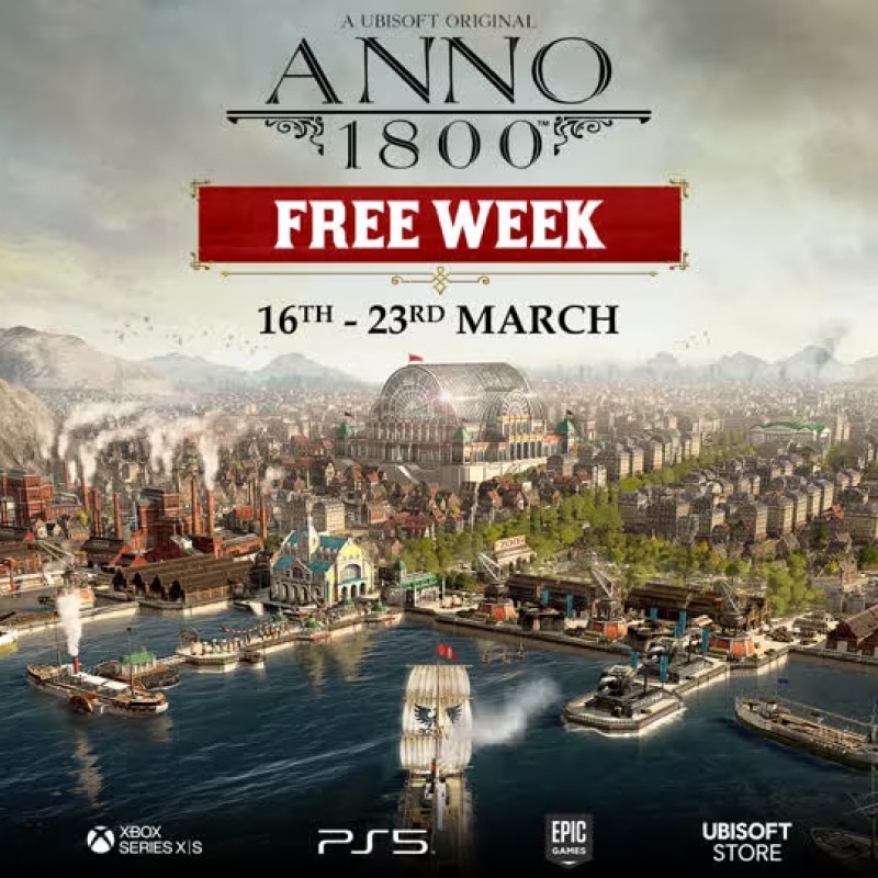 Zagraj w Anno 1800 za darmo!