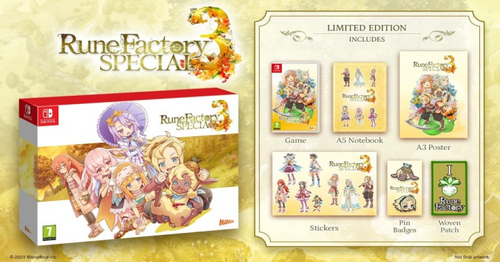 Premiera Premiera Rune Factory 3 Limited Edition._facebook