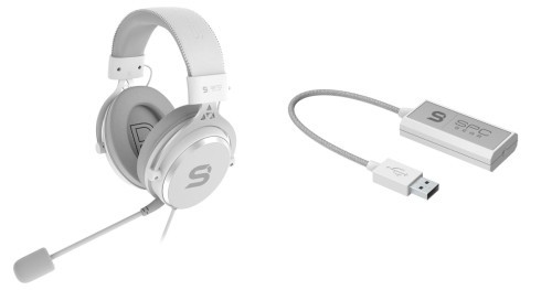 Promocja na Słuchawki SPC Gear Viro Plus Białe