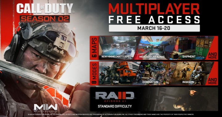 Testuj Call of Duty Modern Warfare 2 za darmo
