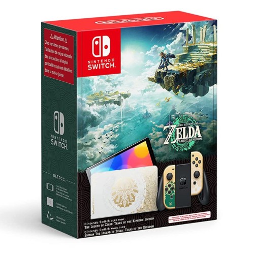 Promocja na Nintendo Switch OLED Legend of Zelda Tears of the Kingdom Edition