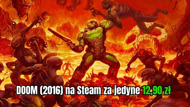 DOOM (2016) na Steam za jedyne 12,90 zł