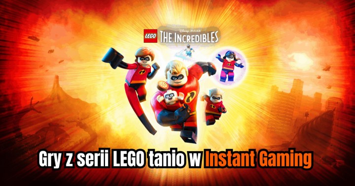 Gry z serii LEGO tanio w Instant Gaming