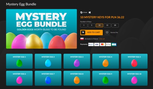 Mystery Egg Bundle w Fanatical