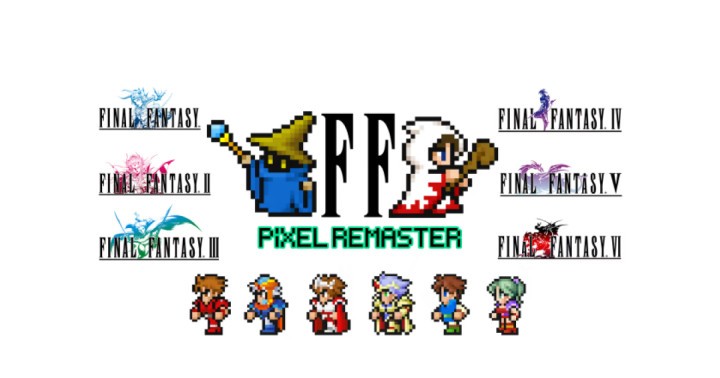 Promocja na Final Fantasy I-VI Pixel Remaster Bundle