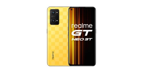 Smartfon realme GT Neo 3T 5G Yellow z ekranem 120Hz i ładowaniem 80W za ...
