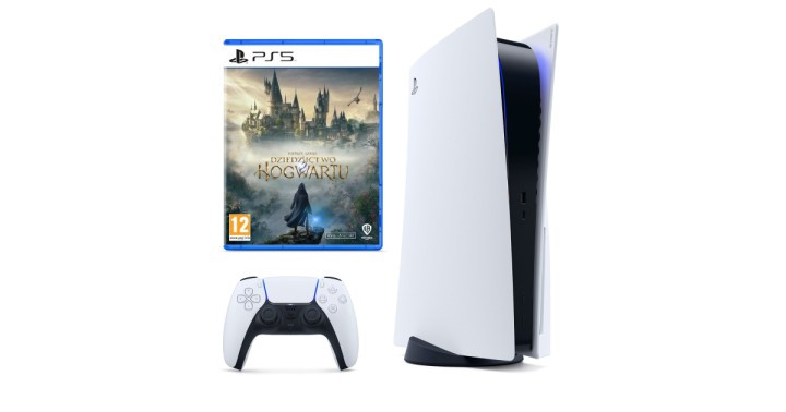 Konsola PlayStation 5 z grą Hogwarts Legacy za 2749 zł w Media Expert