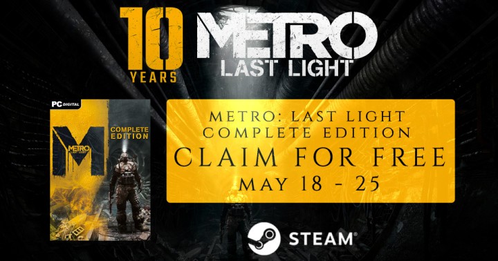 Metro Last Light Complete Edition za darmo